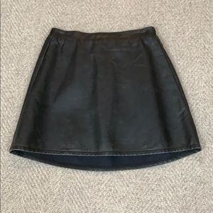 Billabong woman’s faux leather skirt